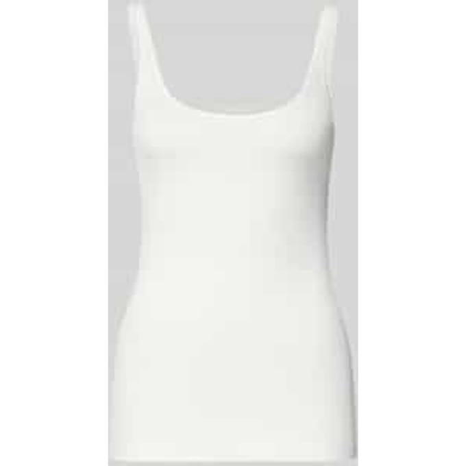 Slim fit tank top van katoenmix model 'Ina/Dailies'