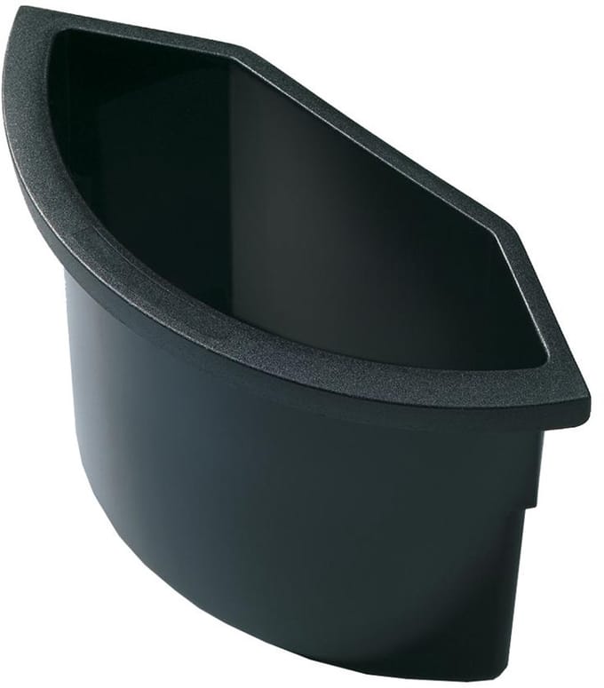 Helit prullenbak The German Line 18 liter lichtgrijs