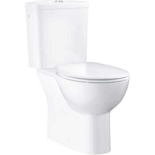 GROHE Bau WC pack - Met reservoir - Soft close - Incl. bevestigingsset - Keramiek - Wit