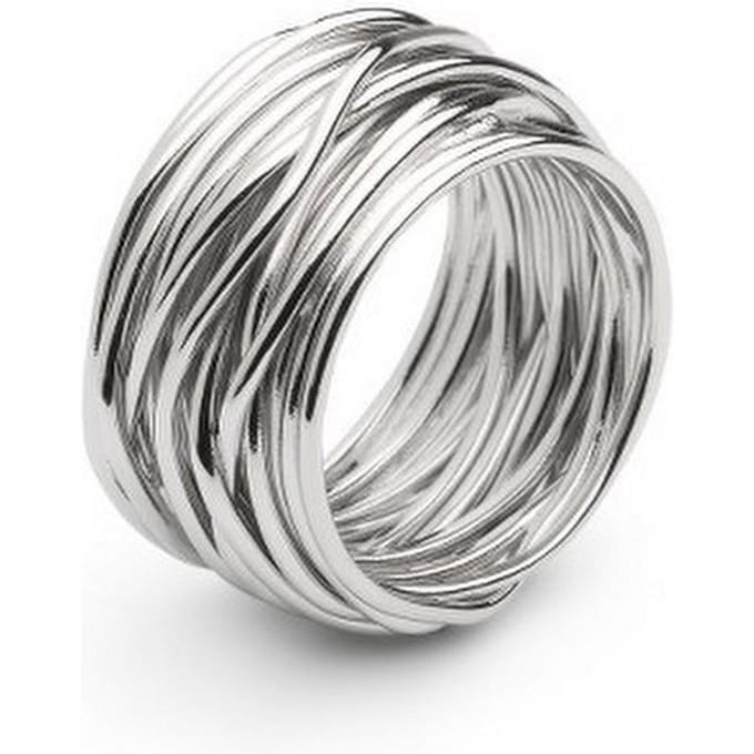 Casa Jewelry Ring Wikkel Large - maat 18.50 - Zilver