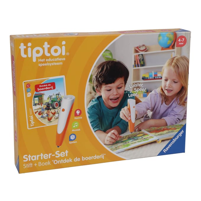 Ravensburger Tiptoi starterset ontdek de boerderij