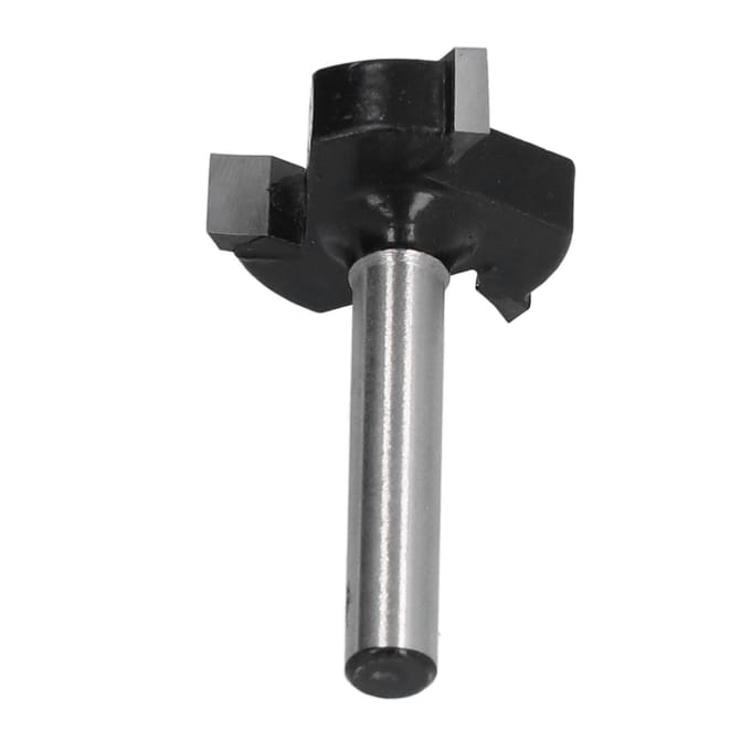 Oppervlaktefreesbit 6mm Schacht 3 Snijvlakken Getipt Plaat Vlakmaken CNC Houtbewerking Frees