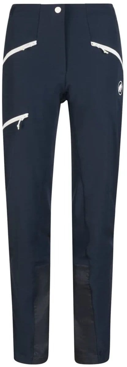 Mammut Eisfeld Advanced Softshell Broek Blauw 40 / Short Vrouw