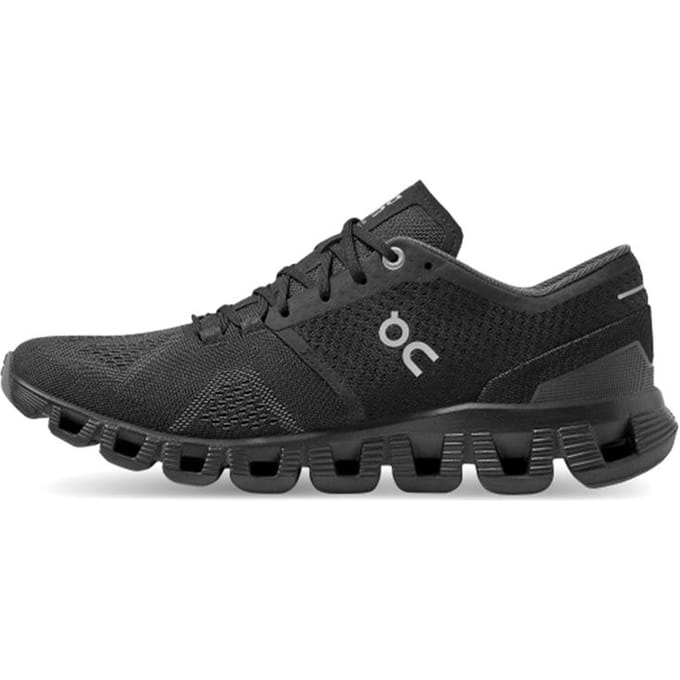 ON Cloud X Zwart Dames Sneakers Asfalt 40.99701 36 black