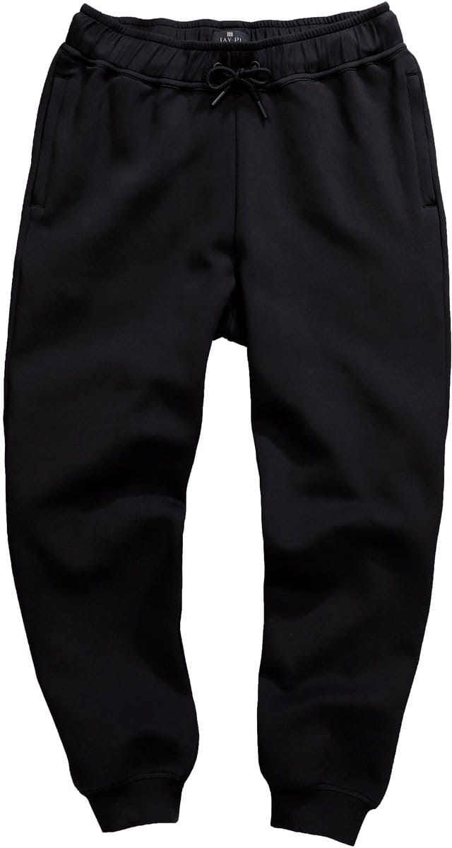 JAY-PI - Heren - Sweatpants Buik-Fit Modern Fit - Zwart - Maat L