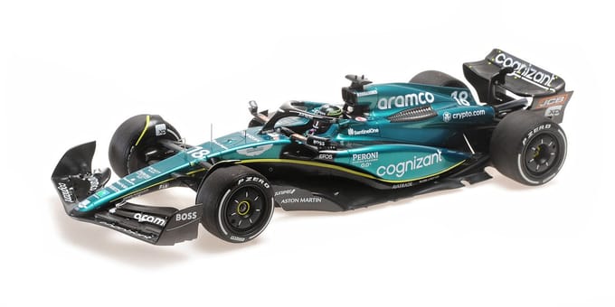 Aston Martin Aramco Cognizant AMR23, Lance Stroll, 2023 - 1:18 - Minichamps