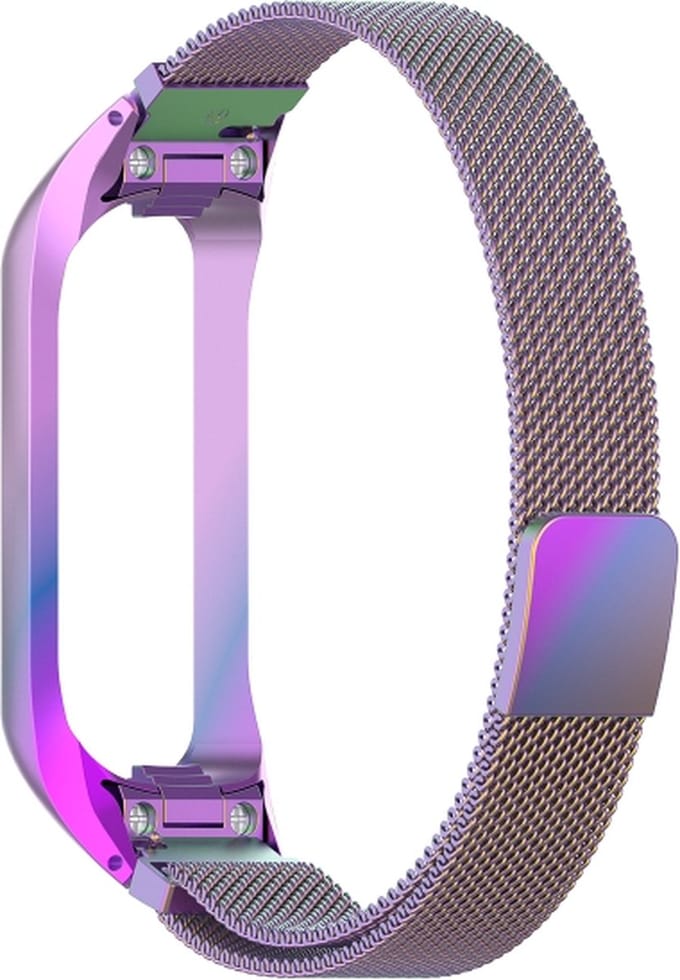 Milanees bandje - geschikt voor Samsung Galaxy Fit 2 - multicolor