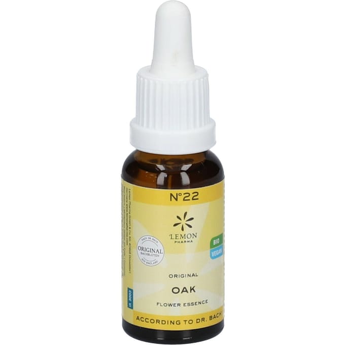 Bach Bloesem Bach bloesemremedies oak bio 20 Milliliter