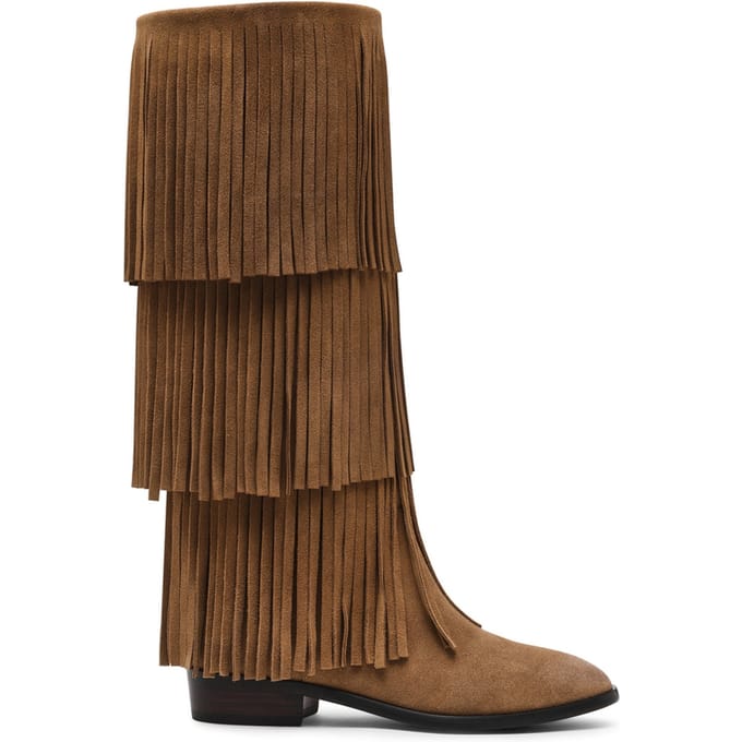 Steve Madden Spur Boots Taupe Suede Größe: 39 | Stiefel Outlet | Damen | Schwarz