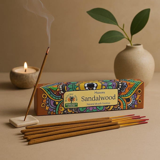Sandelhout Wierookstokjes Masala, Namaste Mandala