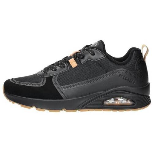 Lage Sneakers Skechers Uno - Layover Sneakers Laag - zwart - Maat
