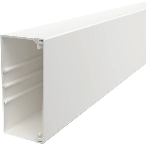 OBO Bettermann 6191223 Kabelgoot (l x b x h) 2000 x 130 x 60 mm Zuiver wit 1 stuk(s)