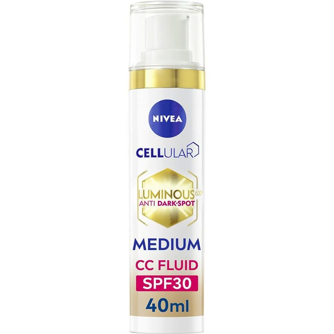 Nivea Luminous630 CC Fluid SPF30 3-in-1 Medium - 40 ml