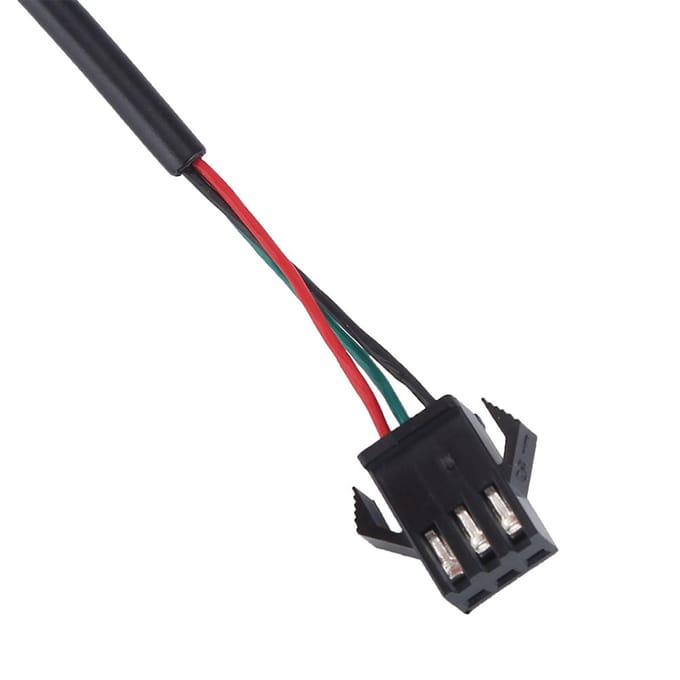 Snelheidsregeling 3-draads duimgashendel op linker- en rechterhandgreep voor e-bike elektrische fiets scooter black