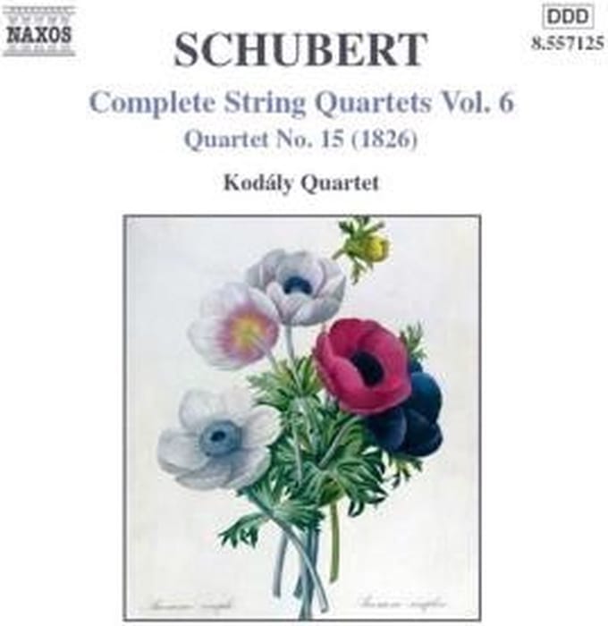 Kodály Quartet - Schubert: String Quartet Nr. 15 | Five German (CD)