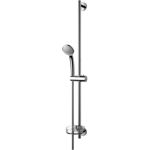 Ideal Standard Idealrain glijstangset 90cm met handdouche 80mm 1 stand chroom