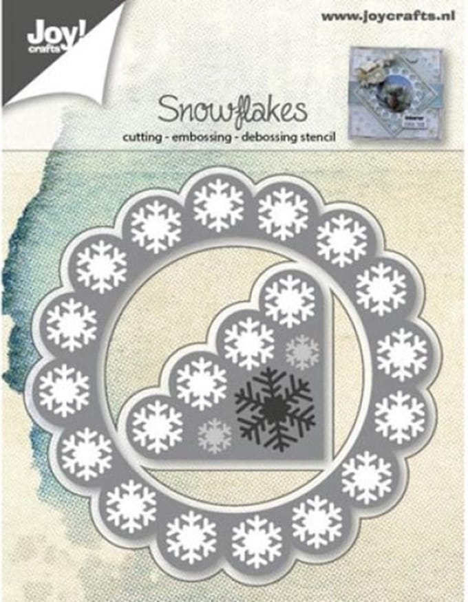 Joy! Crafts Snij- embos stencil - bladeren 120x21 mm