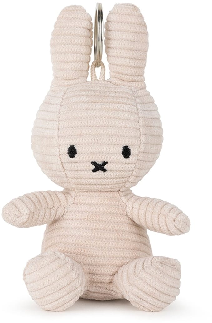 Nijntje Sleutelhanger Corduroy Light Stone Grey ECO 10 cm