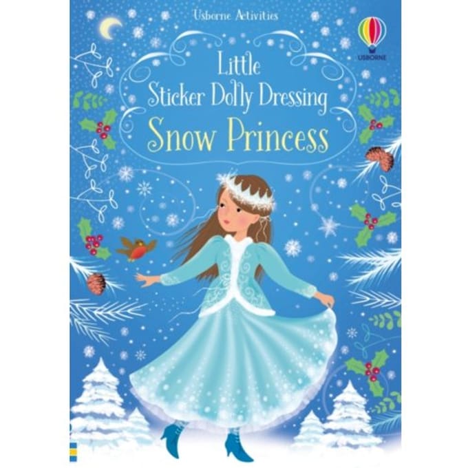 Little Sticker Dolly Dressing Snow Princess - Little Sticker Dolly Dressing - Fiona Watt