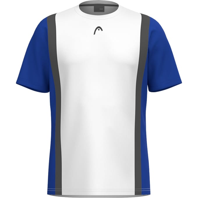 HEAD Club Tech T-shirt Jongens-Wit,Donkerblauw