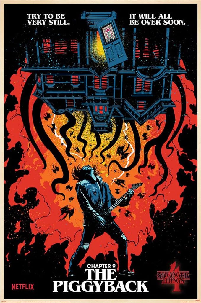 Stranger Things The Piggyback - Maxi Poster