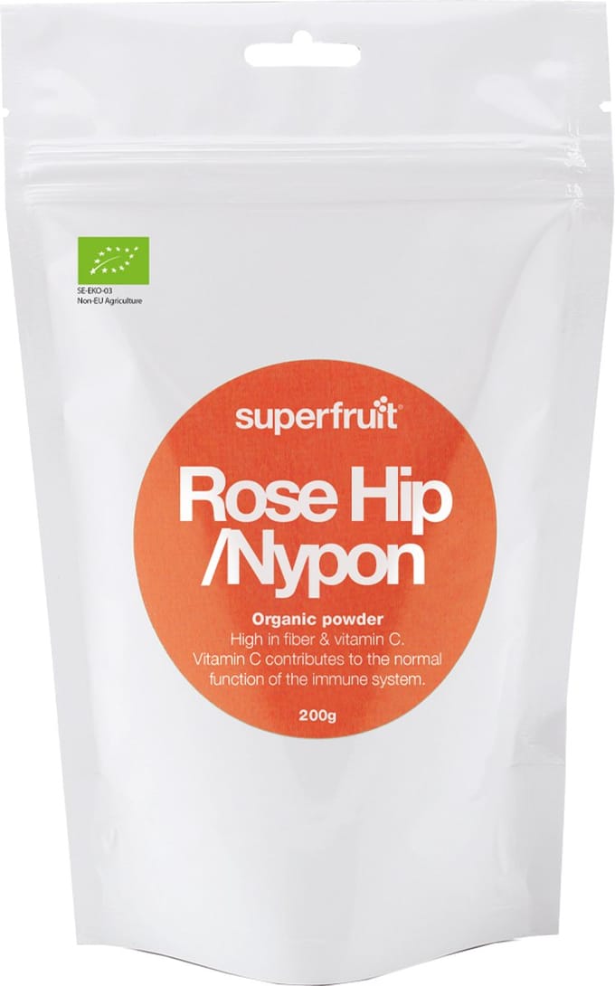 Superfruit - Biologisch Rozenbottel/Nypon poeder (200g)