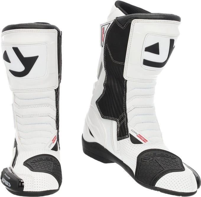Acerbis Corkscrew Witte Laarzen - Laars