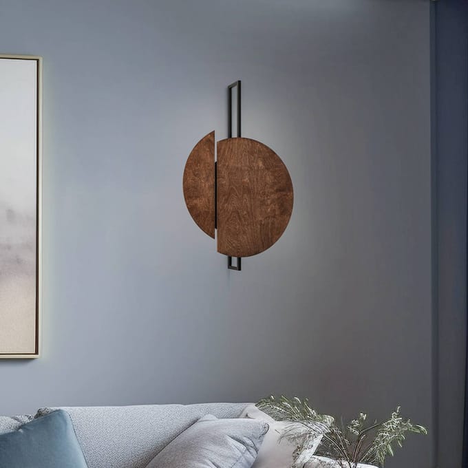 Nowodvorski Lighting Wandlamp Sunset C van hout