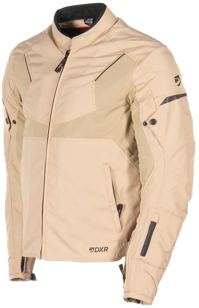 DXR Motorjas - Stroke Air 3 In 1 - Zand/Beige - XL