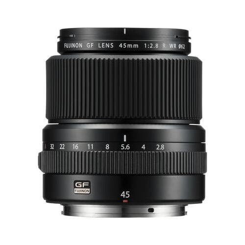 GF 45mm f/2.8 R WR  Fujifilm middenformaat zwart