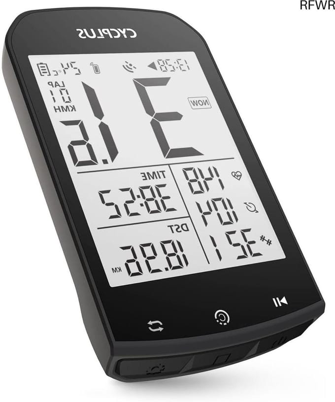RFWR® GPS fietscomputer met waterdicht ontwerp en ANT+ ondersteuning voor Strava