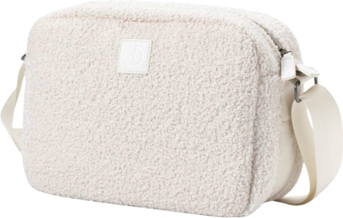 Elodie Crossbody Bag - Luiertas - White Bouclé