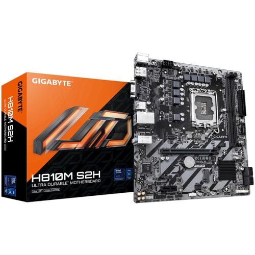 GIGABYTE H810M S2H Moederbord - Intel H810 - Intel LGA1851 - DDR5 RAM - Micro-ATX