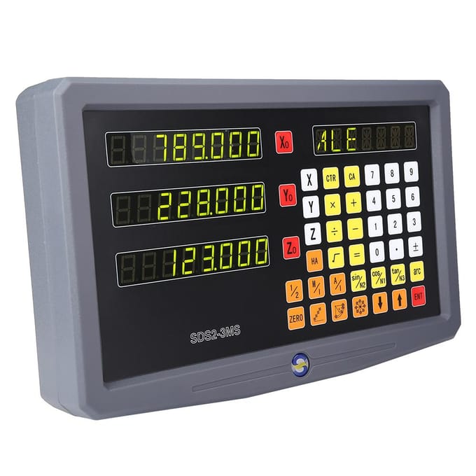 SDS23MS 3-assige DRO Digitale uitlezing voor Draaibank Freesmachine