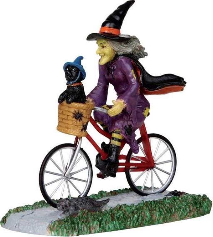 Lemax - Be-witching Bike Ride - Kersthuisjes & Kerstdorpen