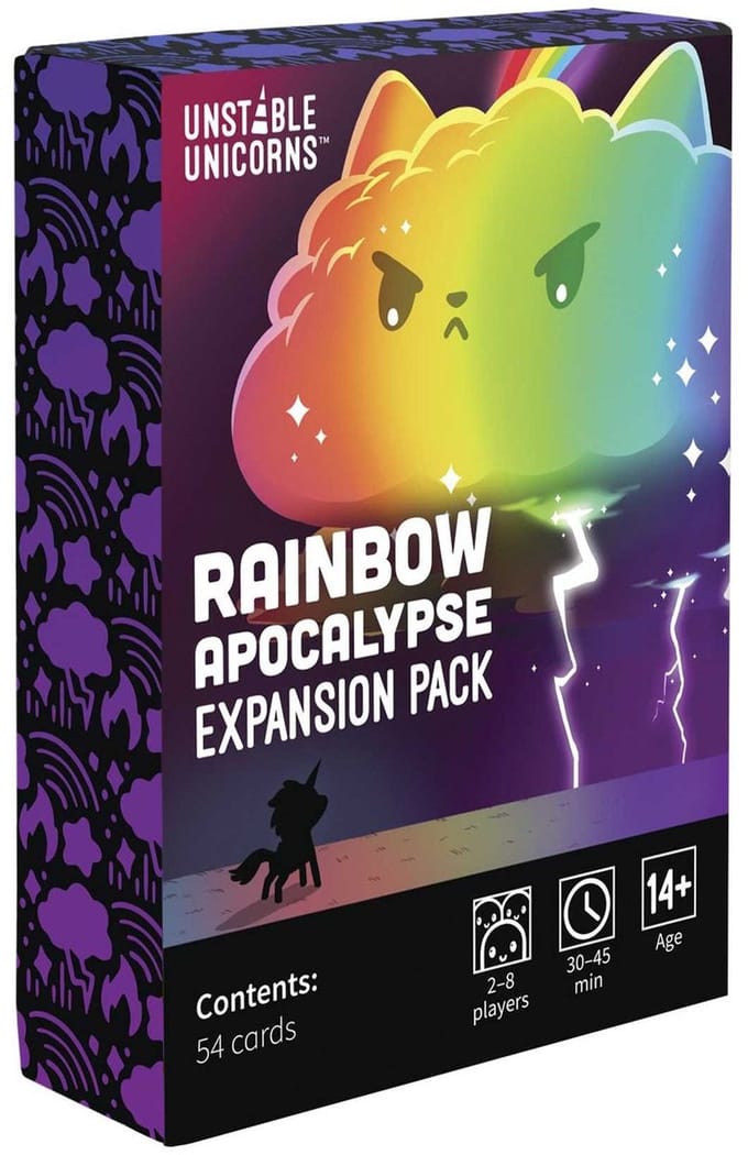 TeeTurtle Unstable Unicorns Expansion Pack-Rainbow Apocalypse (Diversen) Nieuw