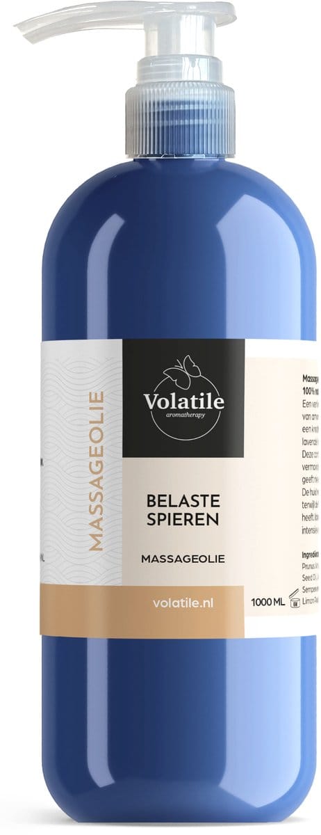 Volatile Massageolie Overbelaste Spier 1000 ml