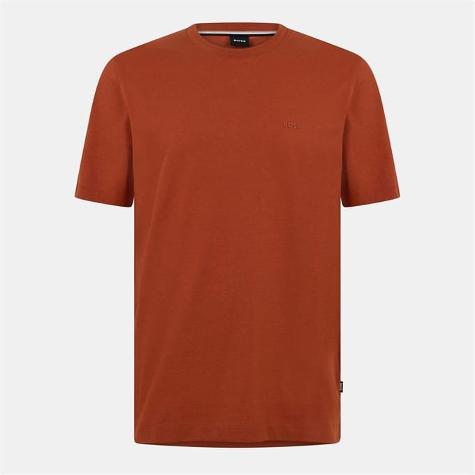 Boss Heren Thompson 01 T-Shirt (Donker Oranje)