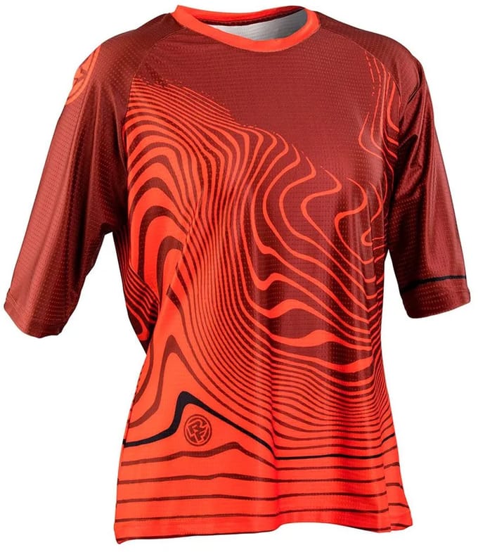 Race Face Khyber 3/4 Mouw Enduro Trui Oranje S Vrouw