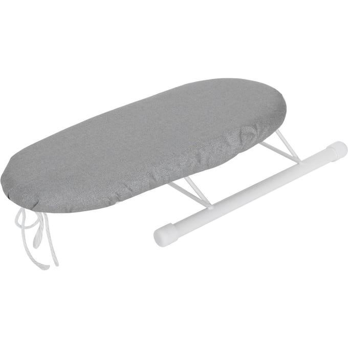 Mini Strijkplank Opvouwbaar Mouw Manchetten Kragen Strijktafel voor Huis Reizen Gebruik Anti-scalding silver cloth