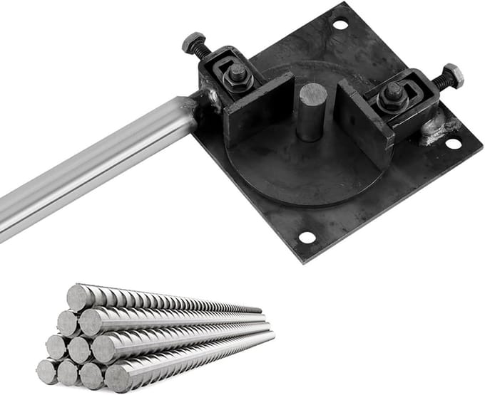 Handbuigmachine - Metaalbewerking Gereedschap - Staven Buigen - Verstelbaar tot 14mm - 70cm Lengte