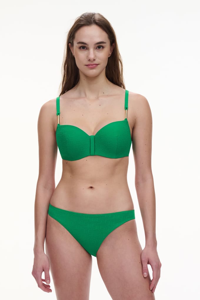 Chantelle Hera Brief Emerald Green Taglia: 42 | Bikini Outlet | Donna | Verde