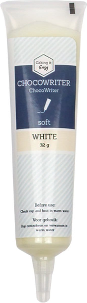 Caking it Easy® - Chocowriter Tube Witte Chocolade | 32 gram