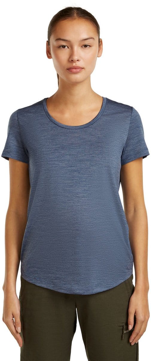 Icebreaker W Mer 125 Cool-Lite Sphere III SS Scoop - - Outdoor Kleding - Fleeces en Truien - T-Shirt