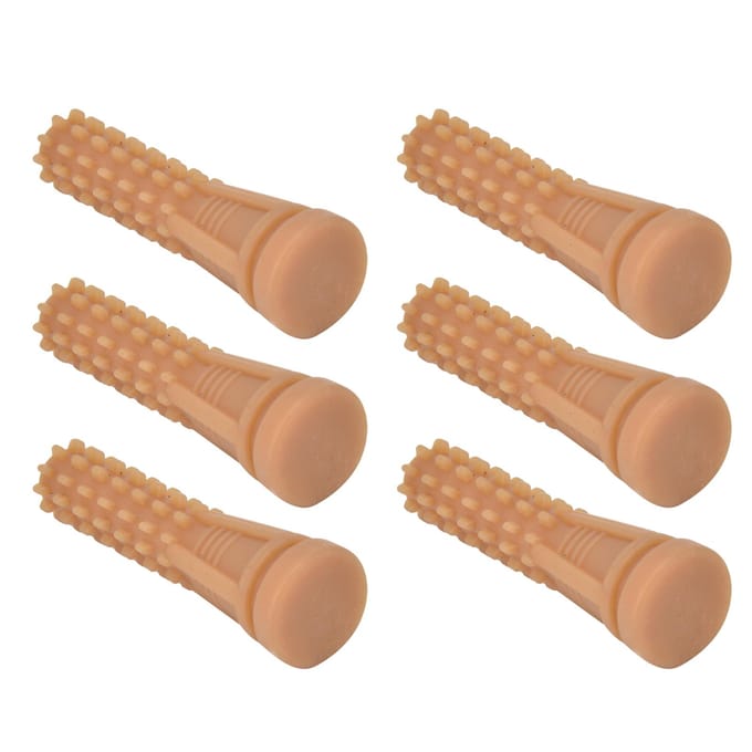 50 STUKS Plukvingers Pluimvee Haarverwijdering Rubberen Stok Vervanging voor Automatische Plukmachine beige