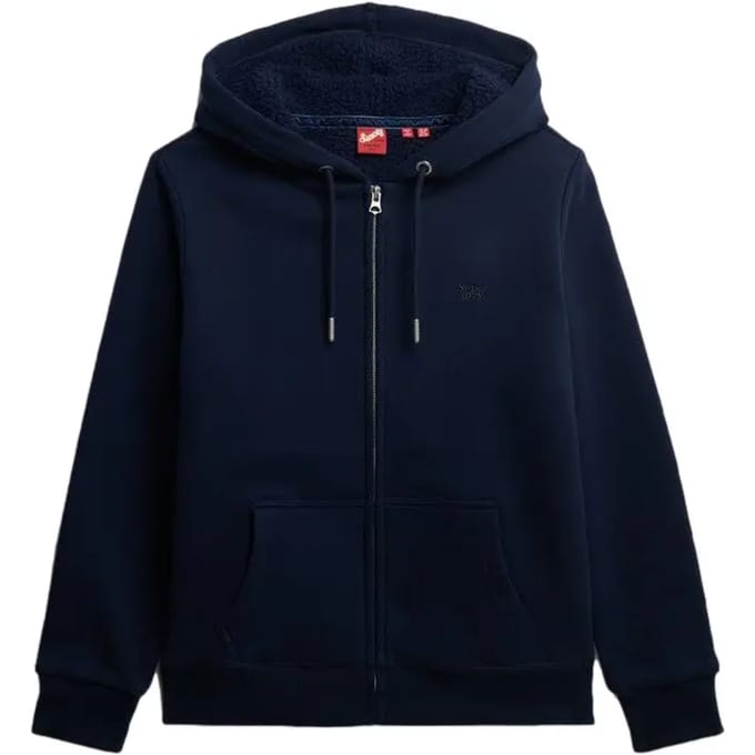 Dames Hoodie Superdry Essential Borg