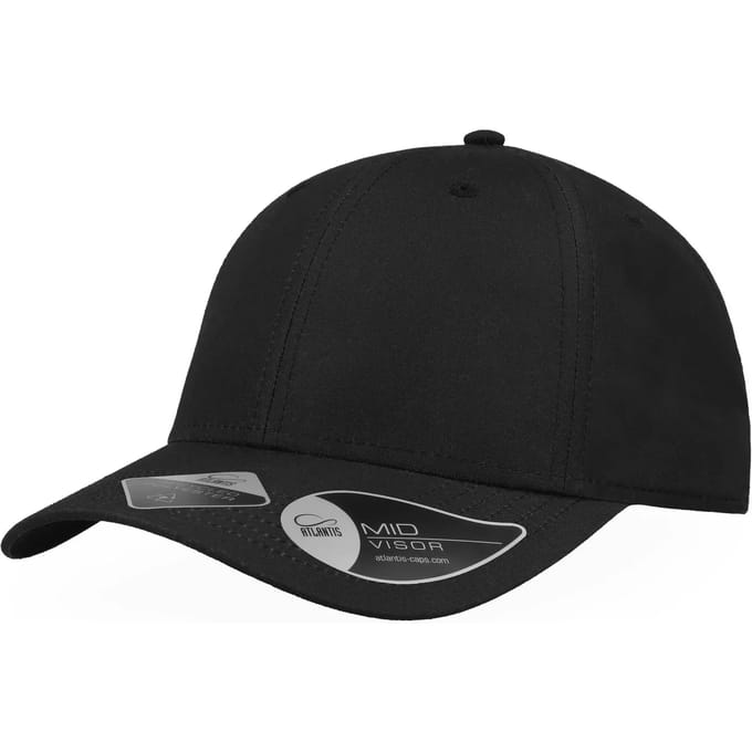 Atlantis Headwear Recy Feel Cap AT672 - Black - One size