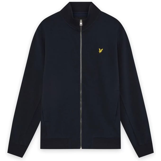 Trainingsjack Lyle &amp; Scott Pique Track Top Jacket Dark Navy