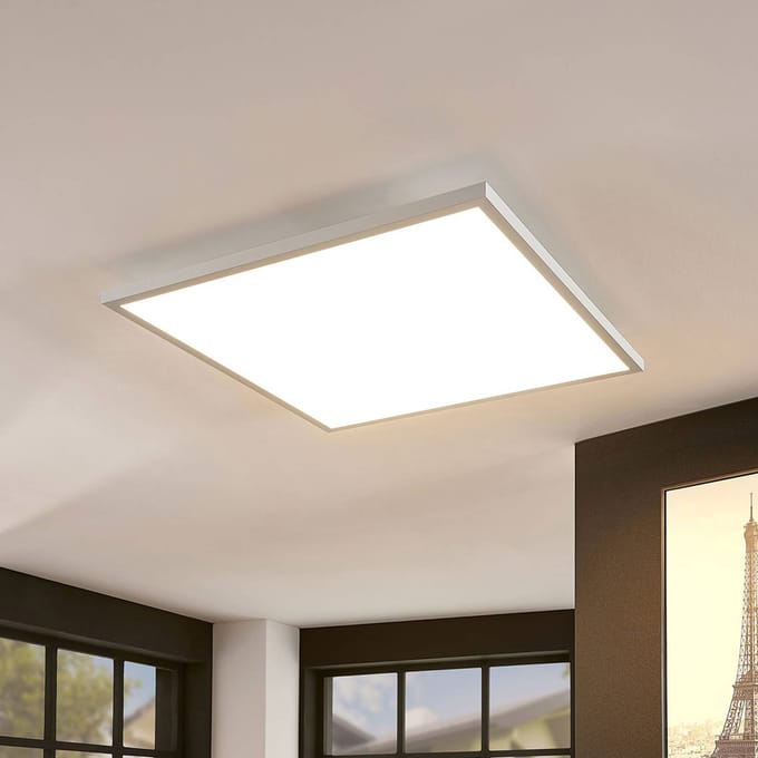 Arcchio LED paneel Brenda, 60 cx 60 cm, CCT, afstandsbediening