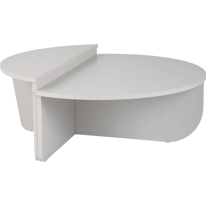 Houten salontafel "Orion" 90 x 60 x 30 cm - Grijs